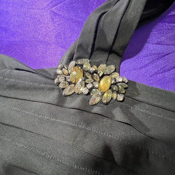 📌Xscape Mermaid Style Asymmetrical Neckline Prom - Ball - Formal Evening Dress - Picture 13 of 16